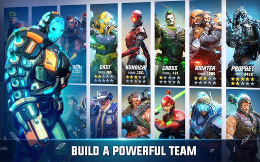 Hero Hunters - 3D Shooter wars 1 تصوير الشاشة
