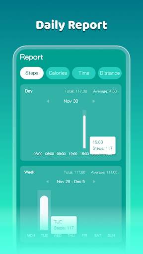 Lucky Step-Walking Tracker screenshot 2