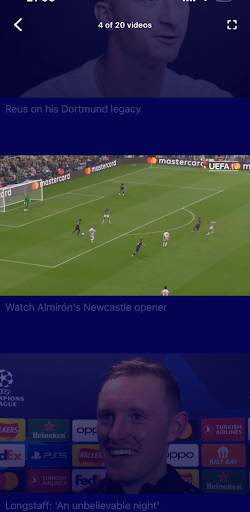 Champions League Official screenshot 4