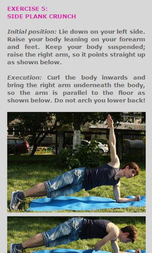Abs Routine for Teens screenshot 1