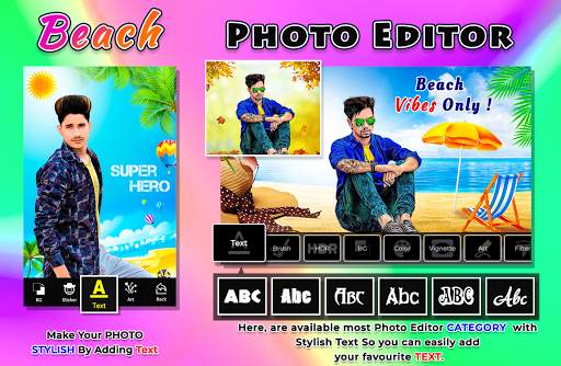 Beach Photo Editor screenshot 4