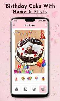 Happy Birthday Cake With Name And Photo screenshot 4