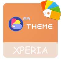 Theme XPERIA ON™ | Be Orange - 🎨Design For SONY on 9Apps
