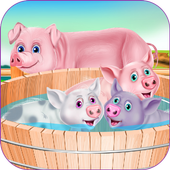 Pregnant Mommy Pig icon