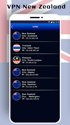 New Zealand VPN - Free VPN Proxy screenshot 2