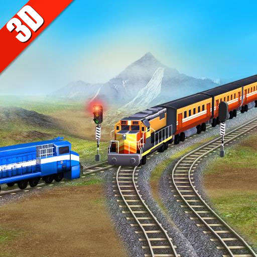 Train Racing Games 3D 2 Player 8.5