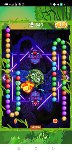Zuma Marble: Frog Game screenshot 3