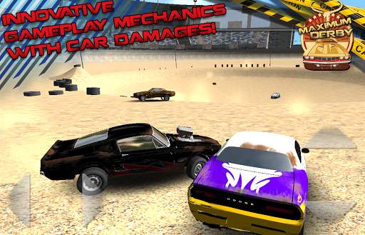 Maximum Derby Racing 3d screenshot 1