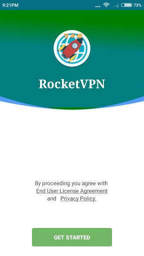 Rocket vpn screenshot 1