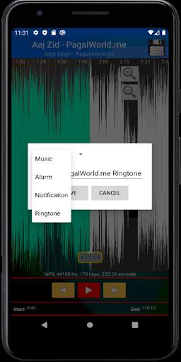 MX MP3 Cutter Ringtone ♫ screenshot 5