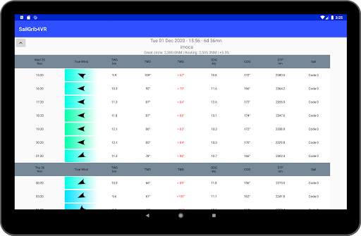 SailGrib for Virtual Regatta screenshot 16