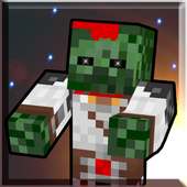 Pixel zombie Strike Survival logo