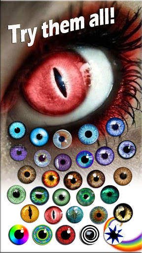 Baguhin ang Kulay ng Mata 👁 Larawan ng Software screenshot 6