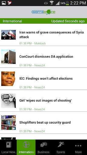 Sierra Leone News | Africa screenshot 4