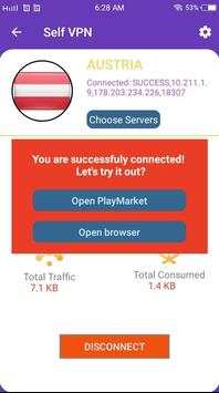 Self Vpn screenshot 3