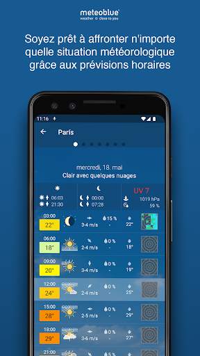 meteoblue météo et cartes screenshot 6
