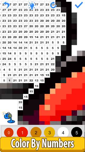 Beauty Color by Number-Pixel Art, Sandbox Coloring 5 تصوير الشاشة