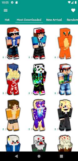 Pokemon Skins for Minecraft PE screenshot 1
