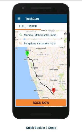 TruckGuru - Truck Booking, Transport, Client App screenshot 1