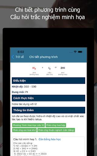 Phương Trình Hoá Học screenshot 12