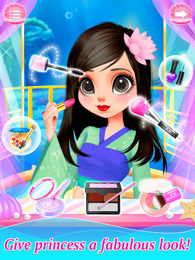 Mermaid Games: Princess Makeup screenshot 3