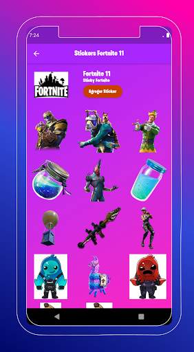🎮Stickers de Fortnite Battle Royale para Whatsapp screenshot 7