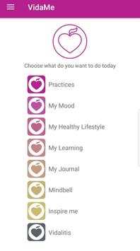 Vidame wellbeing screenshot 2