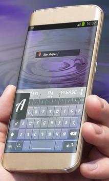 Star shapes AiType Theme screenshot 3