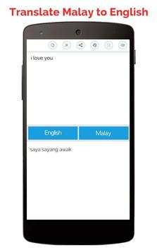 Malay English Translator 4 تصوير الشاشة