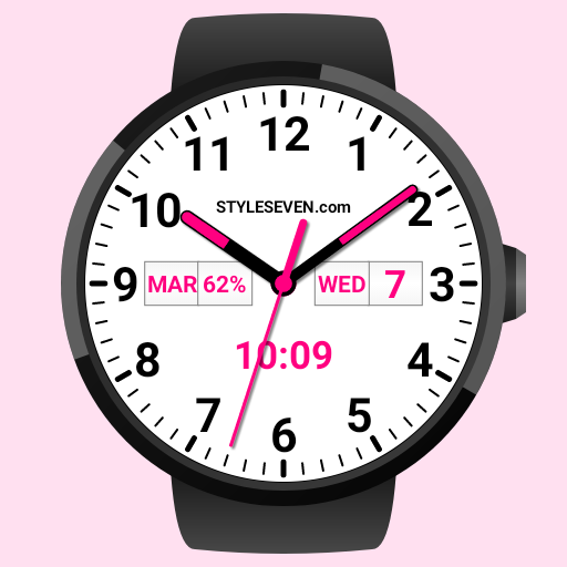 Analog Watch Face Plus-7 for Wear OS by Google icon