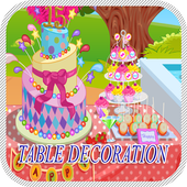 birthday table decoration games иконка
