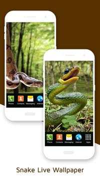 Snake Live Wallpaper screenshot 2