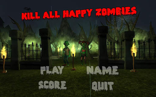 Kill all Happy Zombies screenshot 1