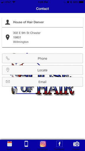 House of Hair Denver app screenshot 1