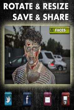 Zombie Face Maker Camera Free screenshot 3