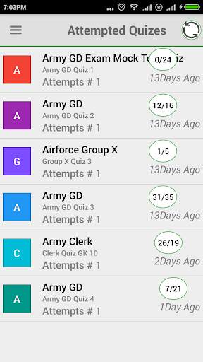 Army Bharti Exam Quiz screenshot 4