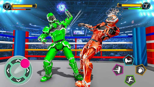 Mega Robot Ring Fighting Game screenshot 1