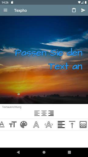 Text auf Foto - Texpho screenshot 2