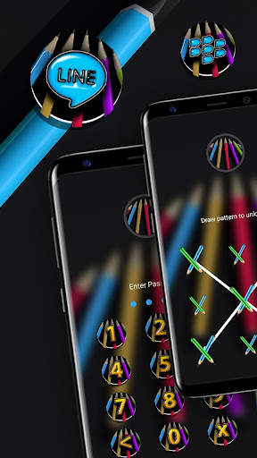 Colorful Pencil Theme Launcher screenshot 5