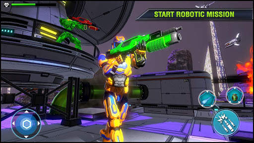 Robo Fire Legacy: Free Robot War Battlefield screenshot 3