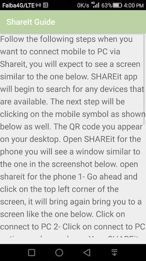 Guide for File Sharing screenshot 5