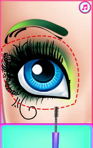 Princess Eye Makeup Artist Game screenshot 4