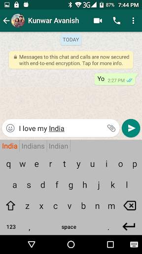 Assist English Keyboard स्क्रीनशॉट 4