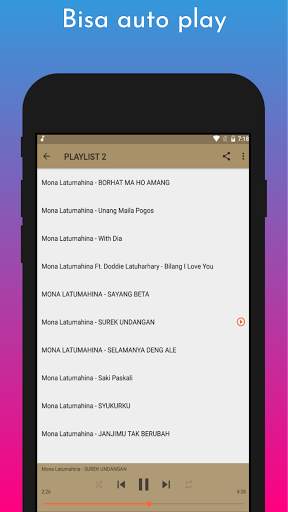 Lagu Mona Latumahina Offline screenshot 5