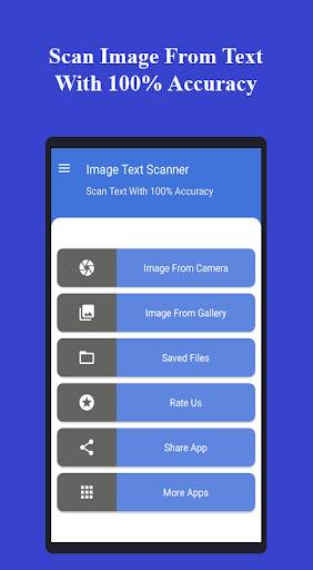 Image Text Scanner (OCR) скриншот 1