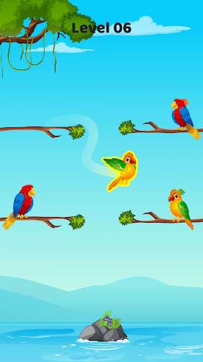 Bird color sort - Match puzzle screenshot 1