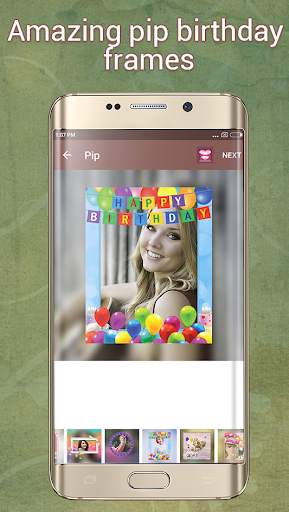 Happy Birthday PIP camera screenshot 3