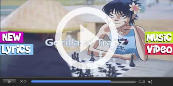 Songs Collection Gorillas - Lyrics Music Video screenshot 2