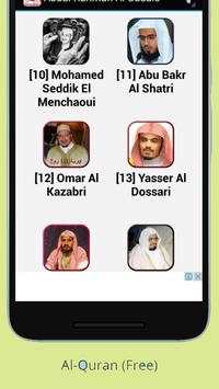 Al Quran mp3 -Fares Abbad Free screenshot 6