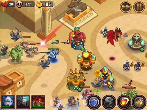 Realm Defense: 전략 시뮬레이션 게임 screenshot 8